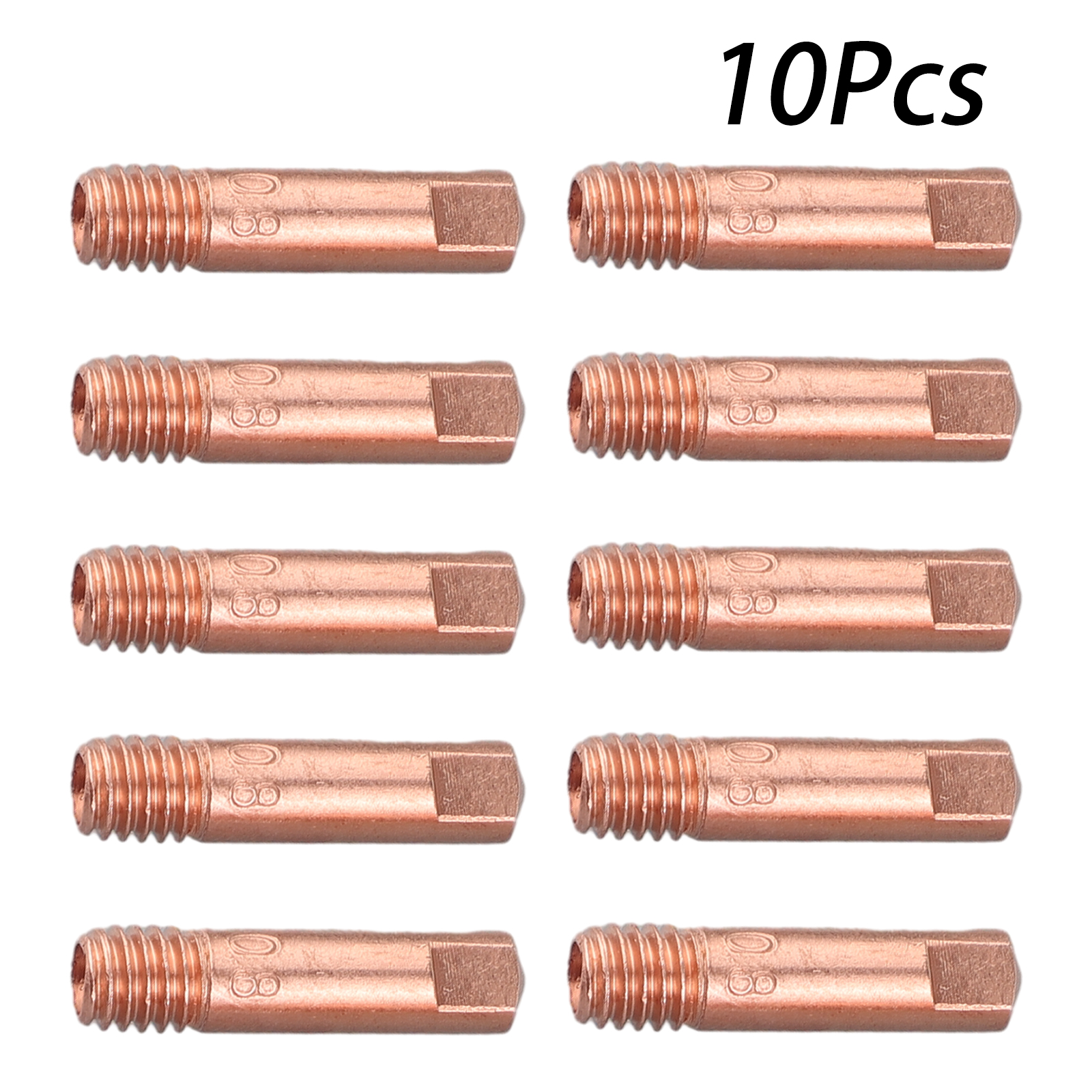 10 sztuk dysza palnika spawalniczego 0.8/1.0/1.2mm MB-15AK MIG/MAG M6 końcówki palnika spawalniczego uchwyt dysza gazowa akcesoria lutownicze