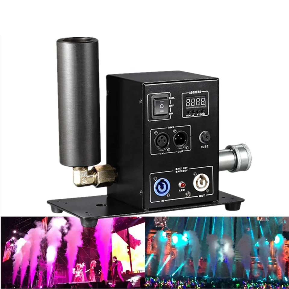Китай DJ оборудование сценический свет крио дымовой эффект dmx 512, управление цифровой CO2 реактивная машина для сцены, свадьбы, дискотеки, вечеринки