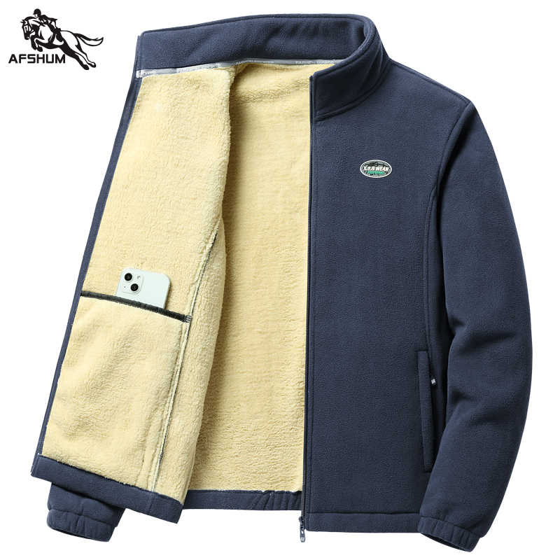 Parka de inverno quente monocromática masculina, casaco de lazer, jaqueta forrada de lã, casaco de negócios e lazer, novo, 9906, L-6XL, 7XL, 8XL