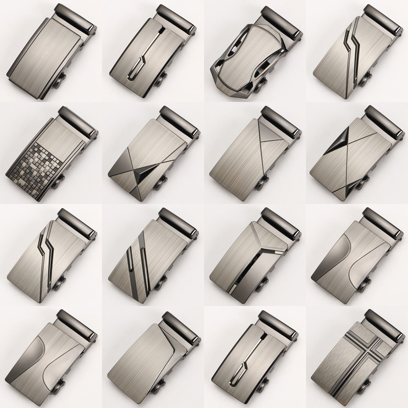 Nieuwe Heren Gesp Leisure Geen Gesp Zakelijke Accessoires Automatische Gesp Breedte 3.5 Cm Luxe Riem Ontwerpers Mannen