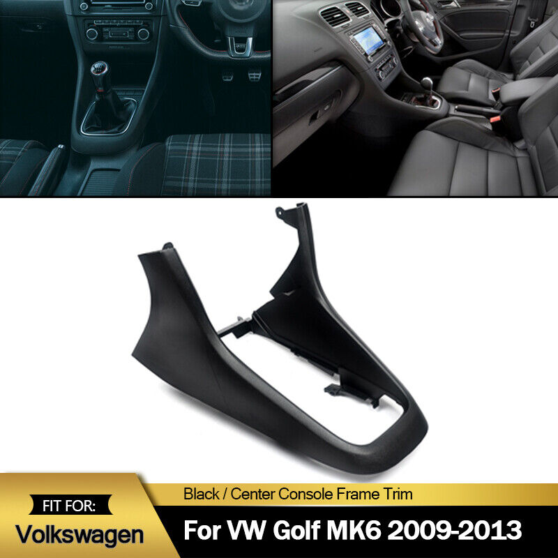 Dla Volkswagen VW Golf MK6 2008-2013 Przednia konsola środkowa Gałka dźwigni zmiany biegów Osłona ramy Dekoracja wykończenia 5K 0863680