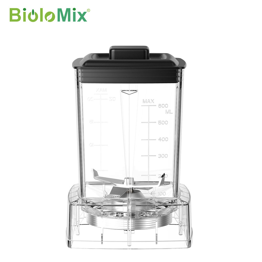 Bol de broyage de grains secs de 20 oz (600 ml) avec lames de broyeur assemblées