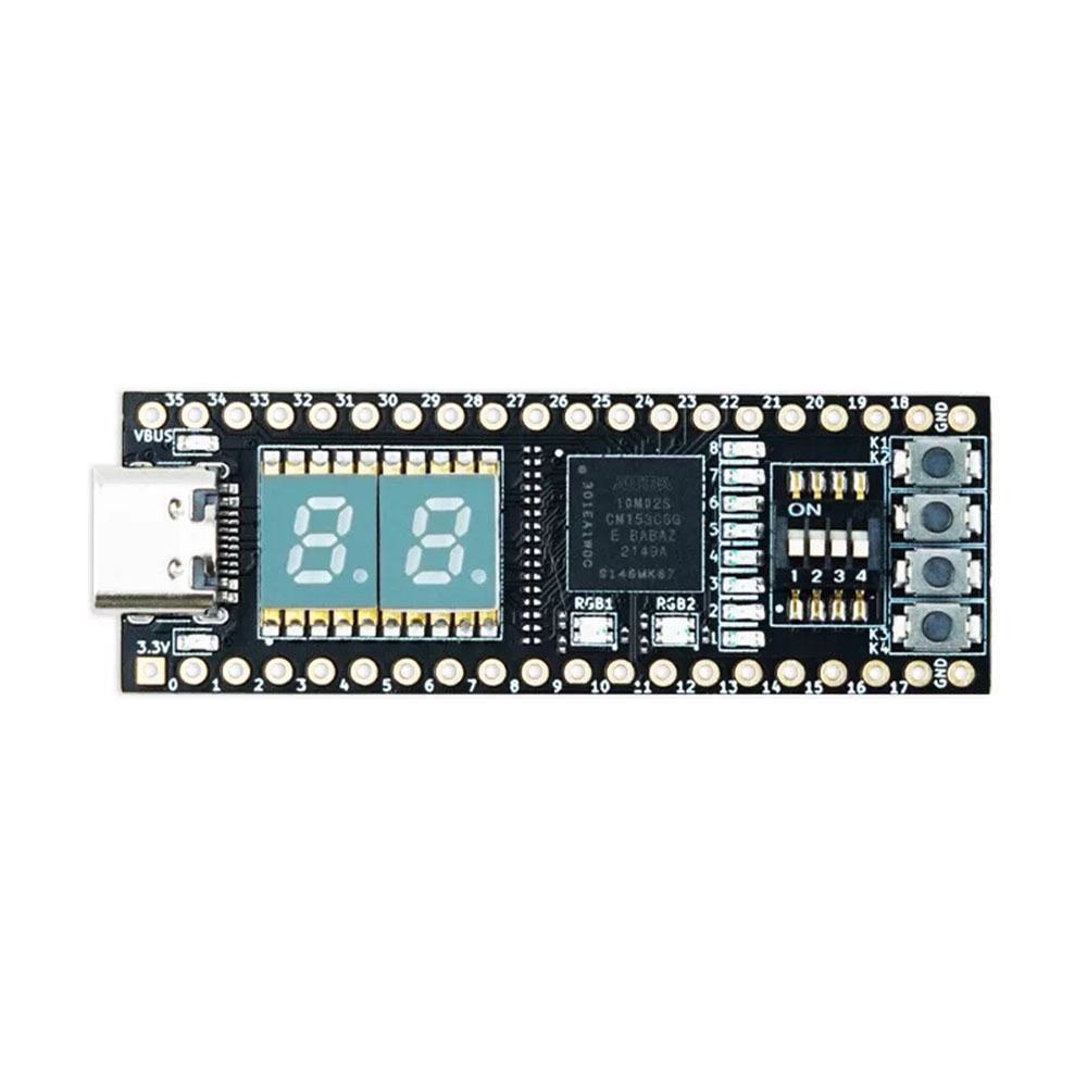 FPGA Development Board MAX10 10M02SCM 10M08SAM with USB Programmer DIP40 Package
