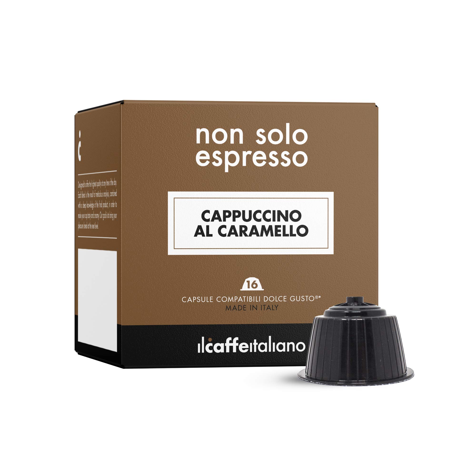 64 capsules de cappuccino caramel - compatibles Dolce Gusto ®