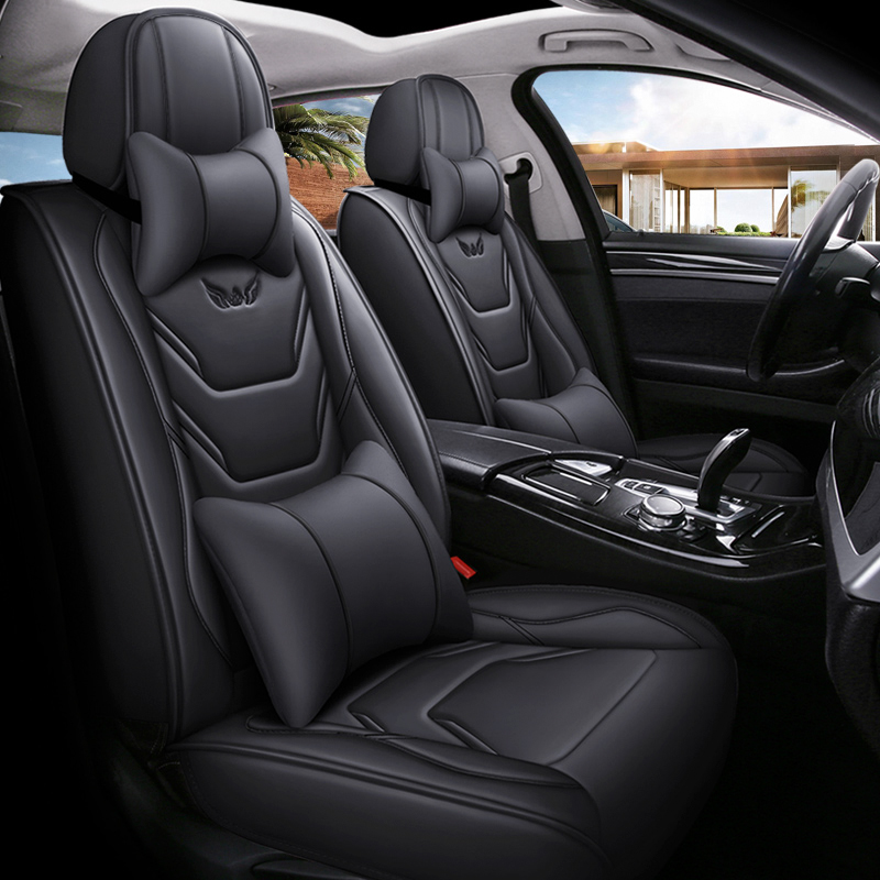 Juste de siège de voiture universelle en cuir PU, tous les modèles de voiture, ZS EV, IGHEHS Jas5, MG4, MULAN, MG5, MARVEL R, MG6, accessoires d'intérieur de voiture