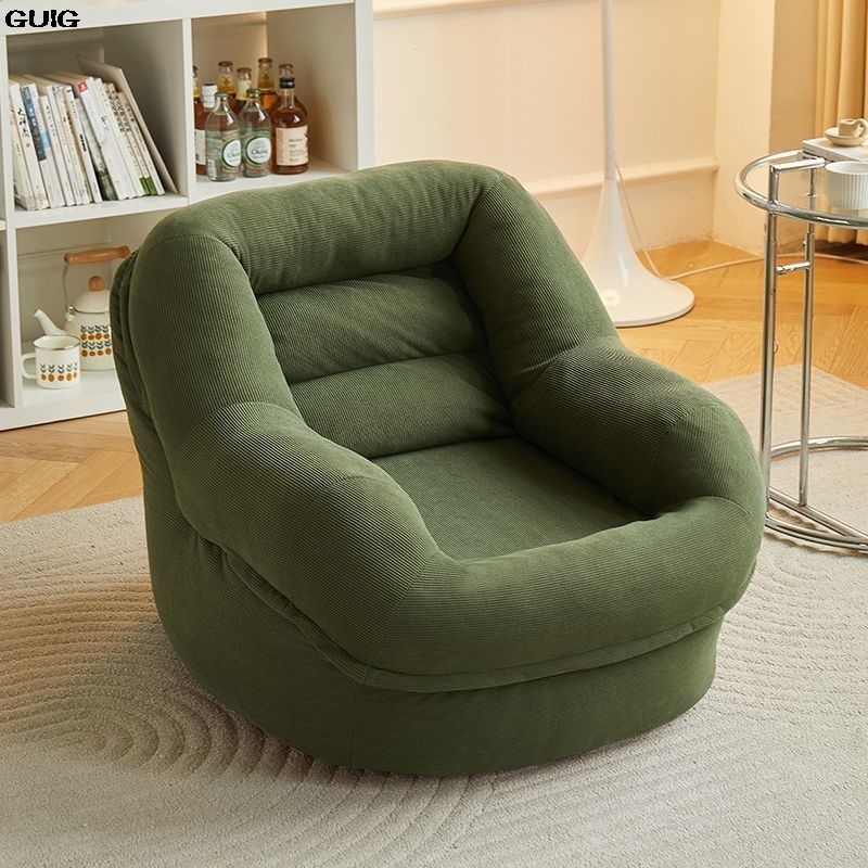 GUIG-sofá perezoso Tatami para dormitorio pequeño, balcón individual, puede tumbar o dormir, sofá tipo nido, red, nuevo sofá pequeño rojo, sillas tipo puf