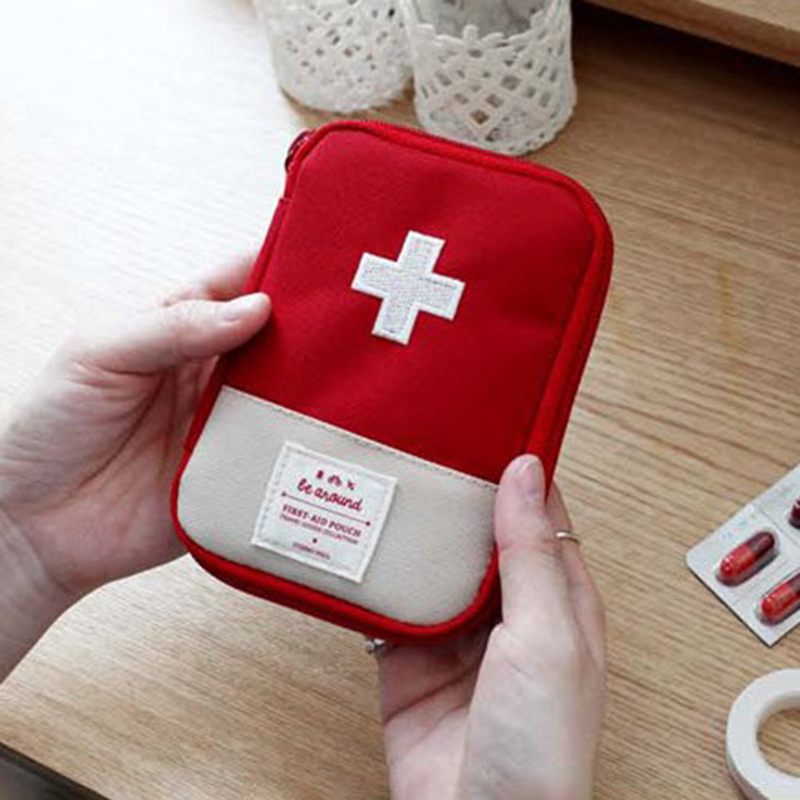 Mini przenośna apteczka podróżna apteczka torba na leki torba do przechowywania zestaw survivalowy apteczka Outdoor Emergency Camping