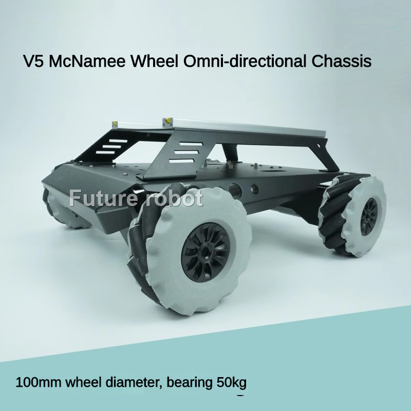 40-60Kg โหลด RC ถัง Heavy Duty Mecanum ล้อ OmniDirectional หุ่นยนต์ 12 V/24 V มอเตอร์โลหะแชสซีสําหรับการวิจัยโปรแกรมหุ่นยนต์