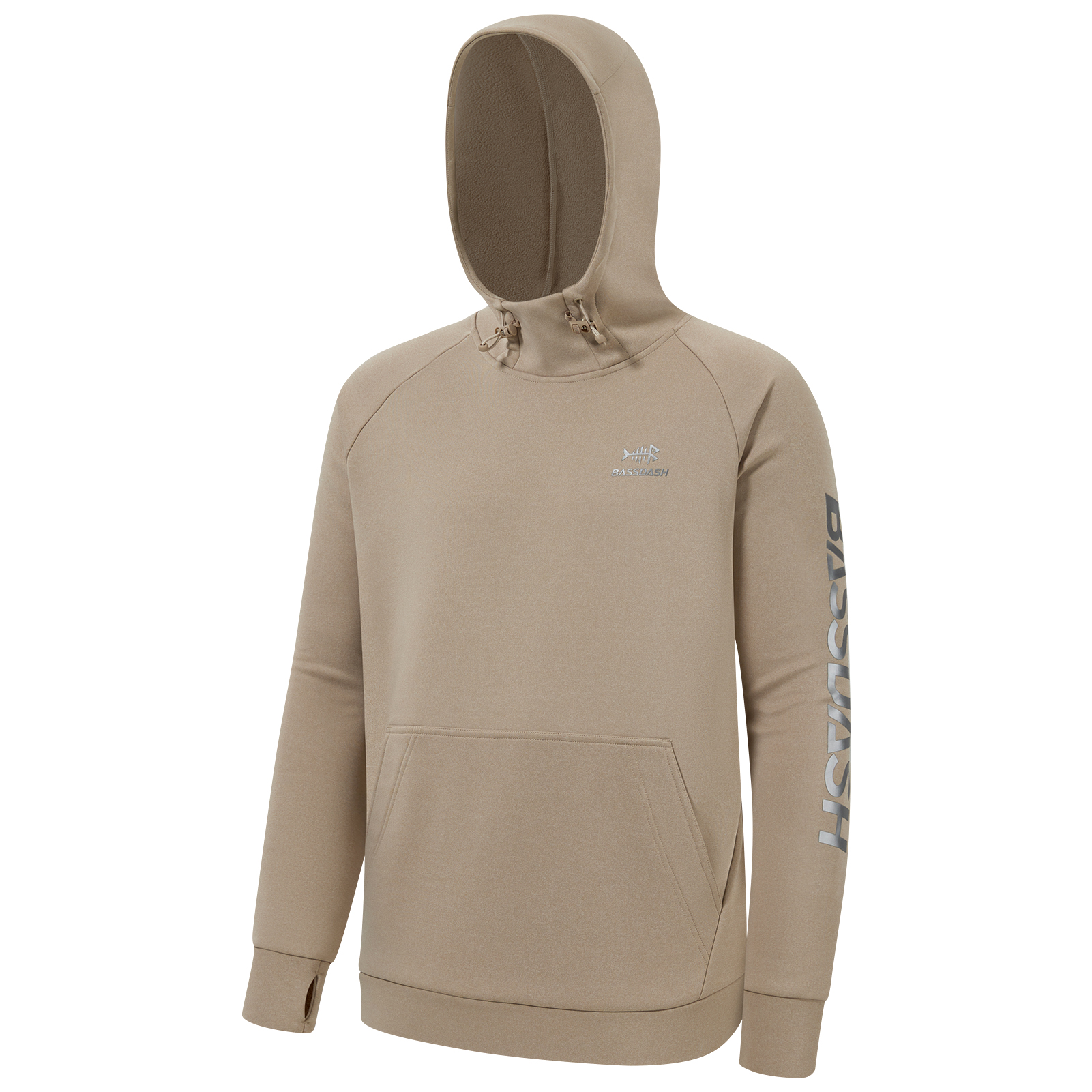 Bassdash Herren Fleece gefüttert Angel Hoodies wasserdichte Leistung Pullover Sweatshirts dehnbare Jagd Workout Sweatshirt