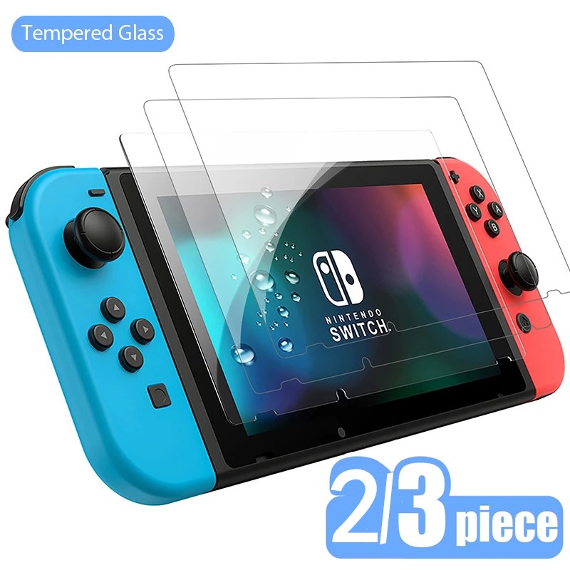 2/3 szt. Szkło ochronne na przełącznik do nintendo ochraniacz ekranu ze szkła hartowanego na przełącznik do nintendo Oled Lite NS akcesoria Film