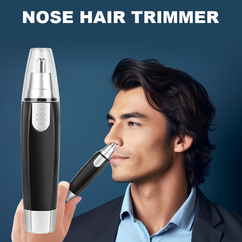Recortador de pelo de nariz para mujer, recortador de pelo de nariz y oreja para hombre, recortador eléctrico pequeño, recortador de nariz masculino para viajes de negocios y uso doméstico