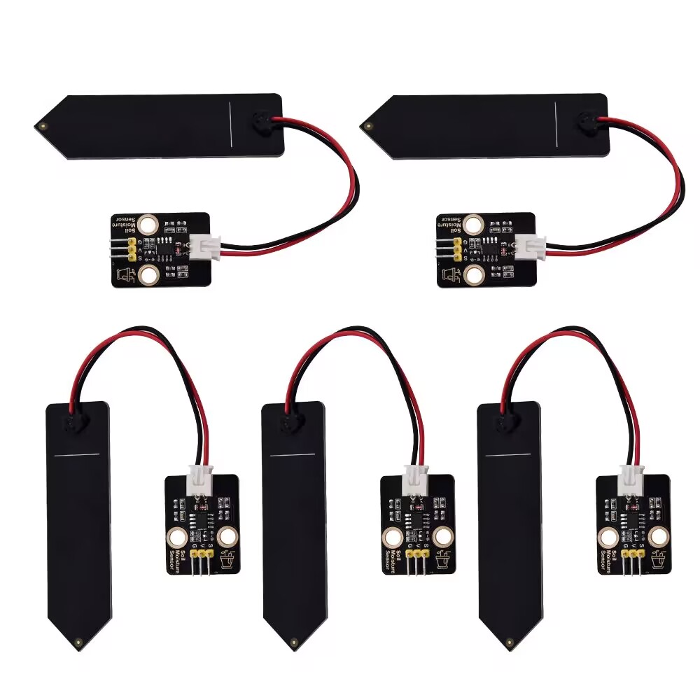 5 Stks/partij Nieuw Type Bodemvochtigheidssensor Met Regelchip Tlc555 Ondersteuning 3.3 ~ 5.5V Om Bodemvochtigheid Voor Arduino, Framboos Te Detecteren