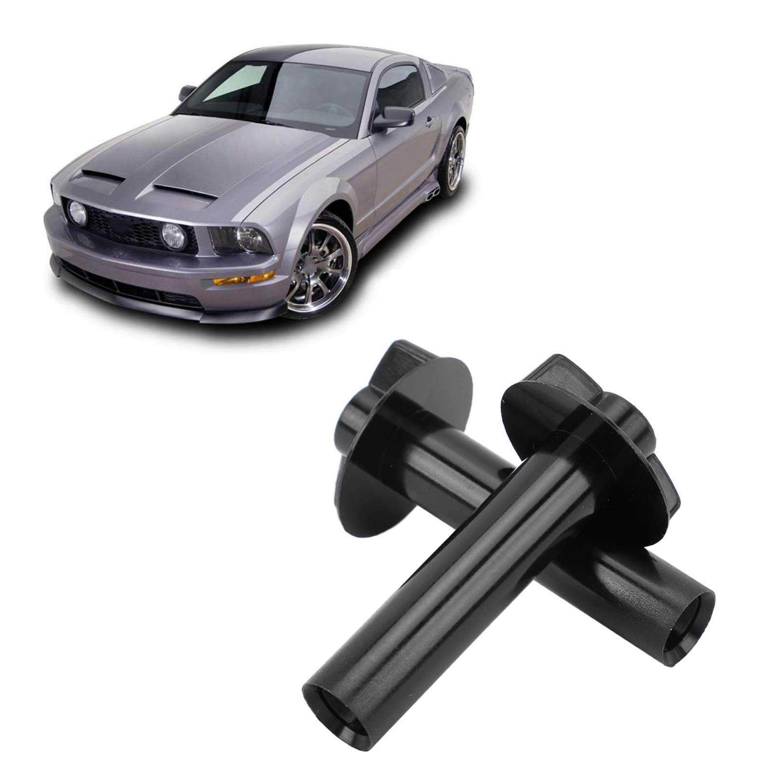 Mur Sekrup Panel Trim Kargo Bagasi Belakang W711285 S300 Pengikat Panel Pengaman Tahan Benturan untuk Mustang 2005 Hingga 2009