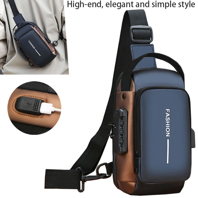 Bolso Bandolera Compacto y Práctico, Diseño Multicolor, Correa Ajustable, Ligero, para Viajes y Actividades al Aire Libre, Bolso Funcional