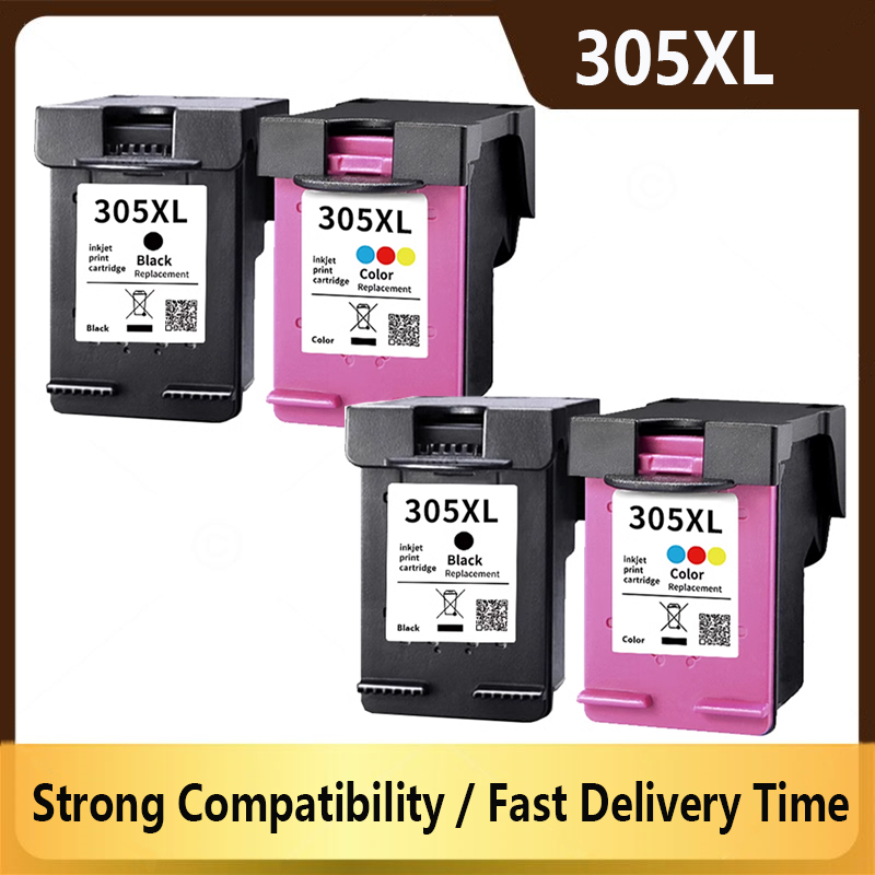Substituição compatível para hp 305 xl para hp305 para hp305xl 305xl cartucho de tinta para hp deskjet 2710 2720 4110 4120 4130 impressora