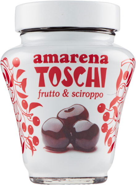 Kirschen in Amarene Anforette Sirup 250g - Toschi