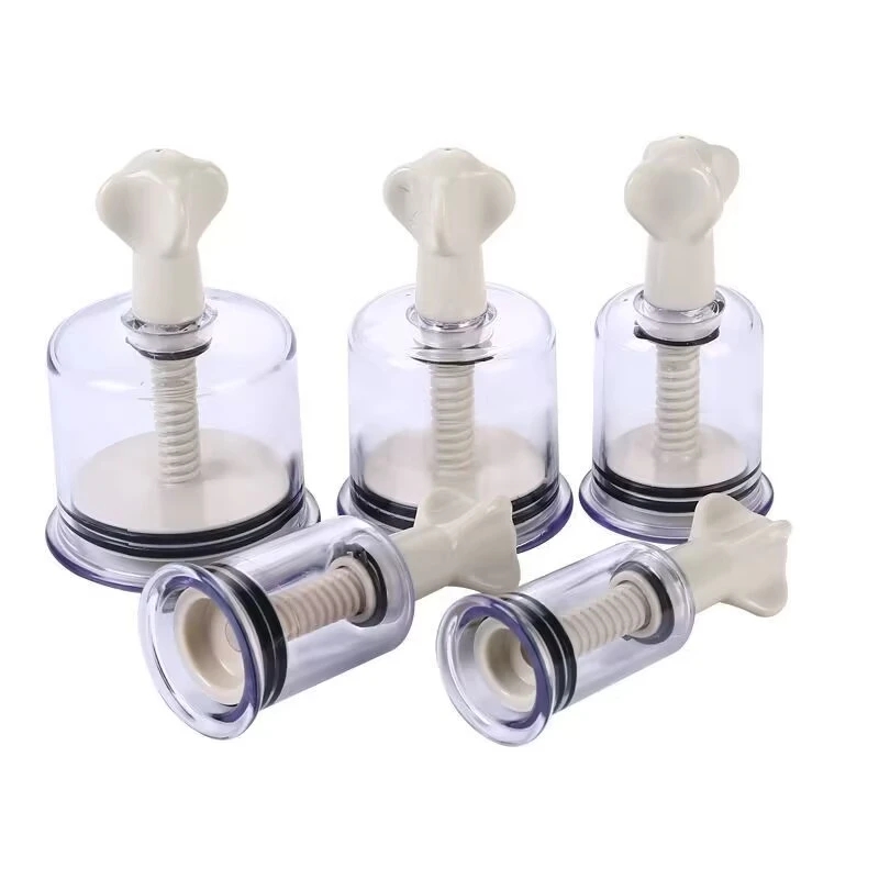 หัวนม Sucker หน้าอกปั๊มสูญญากาศ Sex Clitoris กระตุ้นนวดคลิปจุกนม Clamps SM Sex Toy สําหรับหญิง Masturbator