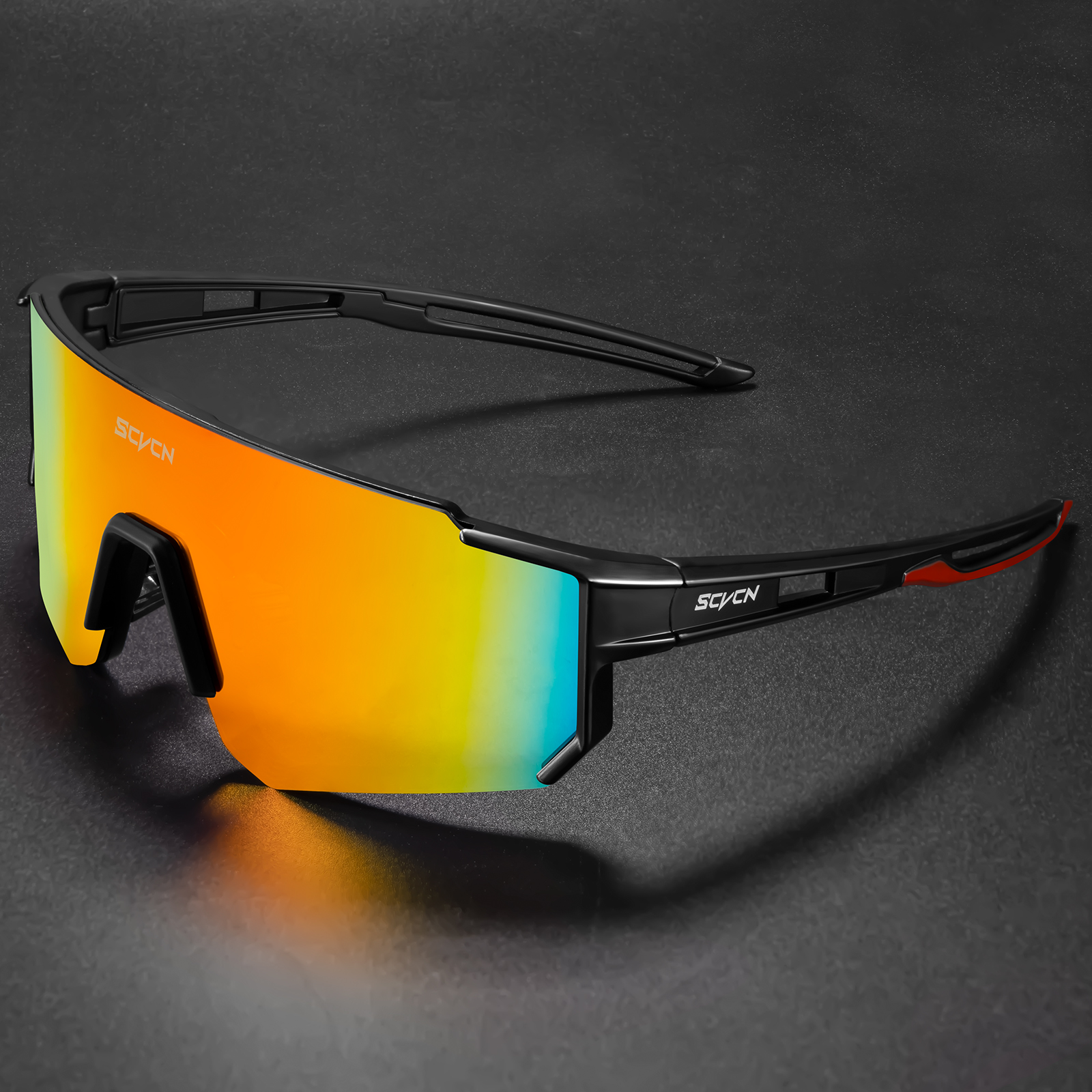 Scvcn óculos de sol para homens esporte ciclismo óculos bicicleta montanha caminhadas acampamento golfe uv400 proteção óculos feminino beisebol