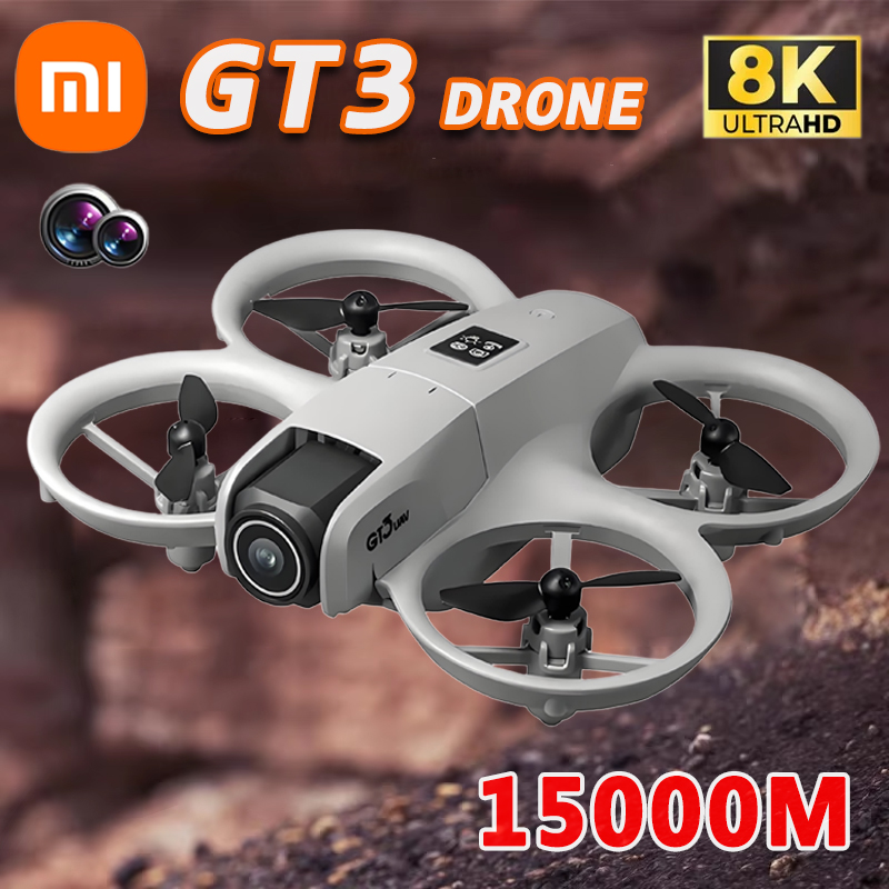 Xiaomi Original GT3 Drone 8K 5G GPS professionnel HD photographie aérienne télécommande avion HD double caméra quadrirotor jouet UAV
