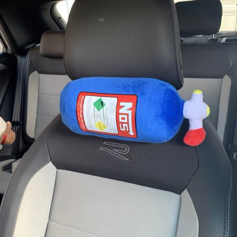 Perfect gift for car seat neck pillow, car cylindrical headrest, motorcycle decoration