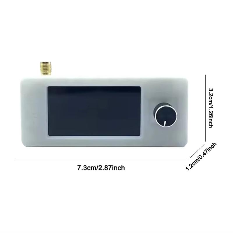 1 ชุดใหม่ LSB USB AM เครื่องรับวิทยุ FM ESP32S3 ATS-mini V3 ABS เคส SI4732 พ็อกเก็ตเอสเอสบี มินิวิทยุพร้อมเครื่องขยายเสียงหูฟัง Hi-Z