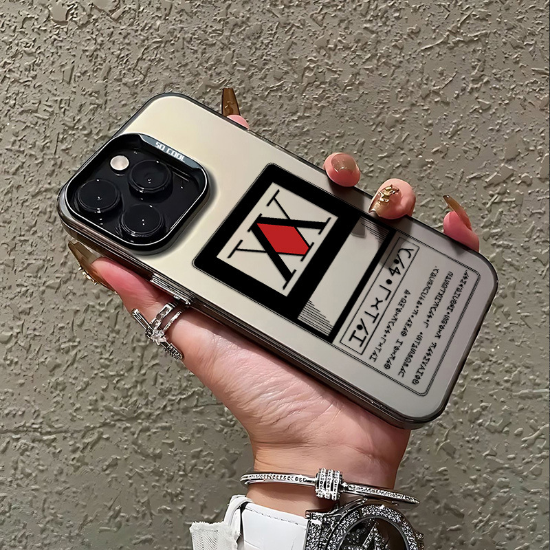 Anime HUNTER×HUNTER Telefoonhoesje voor IPhone 16e 15 14 13 12 11 Pro Max X XR XS 8 7 Plus Mini SE 2020 2022 Mobiele Cover