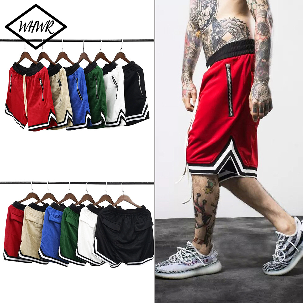 Basketball Shorts Für Männer Lose Sport Shorts American Ball Hosen Schnell Trocknend Mesh Sport Fünf-punkt Hosen Sommer Streetwear