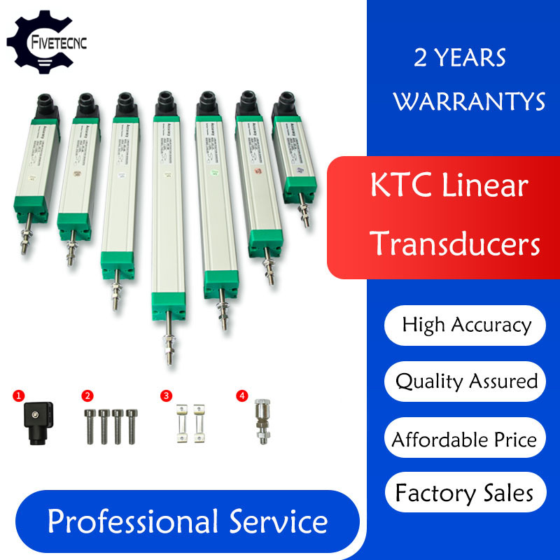 KTC 50-450mm trasduttore scala di spostamento lineare sensore asta di trazione righello elettronico posizione LWH potenziometro macchina per iniezione