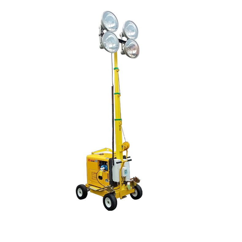 Generador silencioso de poco ruido, iluminación de Emergencia Móvil, 5M, 500W
