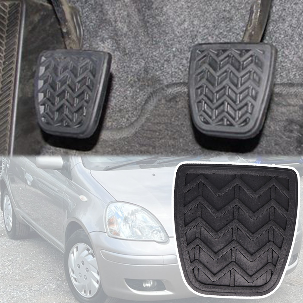 Bantalan Penutup Pedal Kaki Kopling Rem Mobil, untuk Toyota Yaris XP10 2000 2001 2002 2003 2004 2005 Platz Vitz
