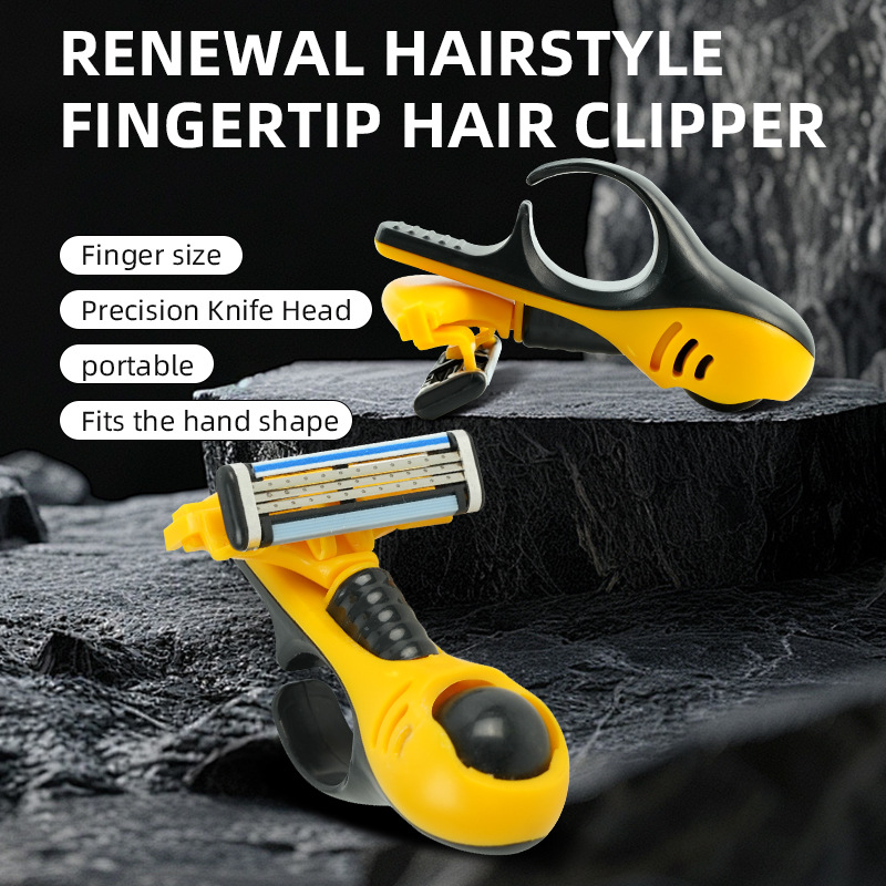 Men's Head and Skull Shaving Razor Headblade Manual Shaving Razor Car-shaped Portable Hair Clipper Shaver Revolutionary Moto