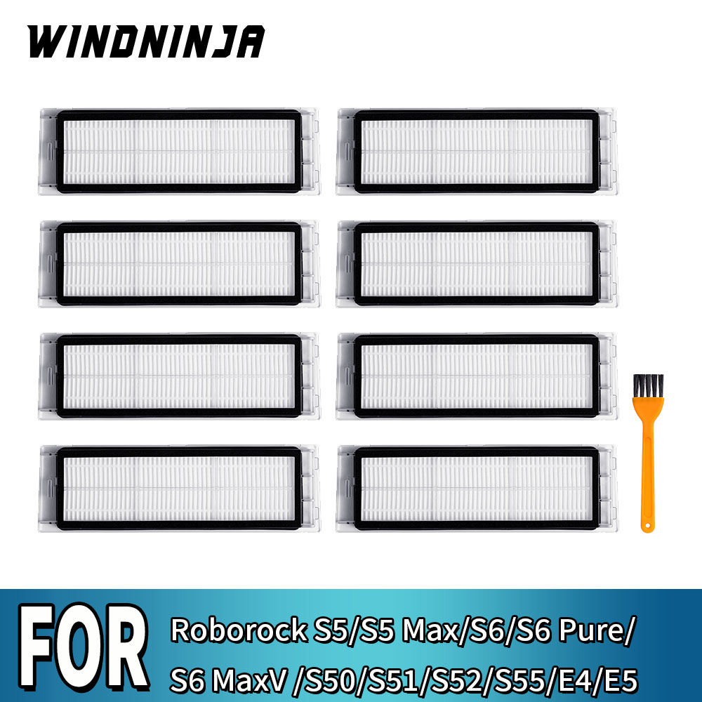 HEPA フィルター交換 Roborock S5/S5 Max/S6/S6 Pure/S6 MaxV /S50/S51/S52/S55/E4/E5 掃除機部品アクセサリー