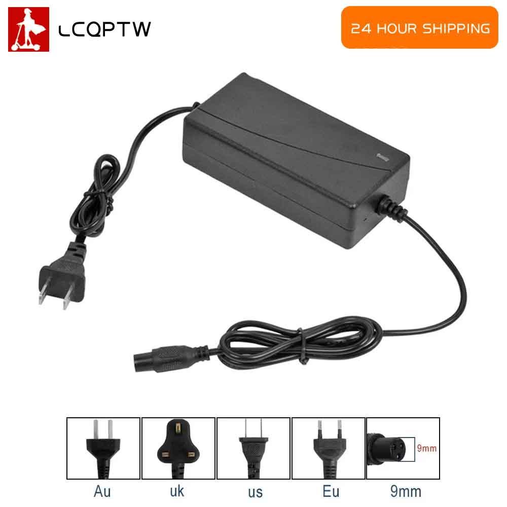 Chargeurs Li ion accessoires 42v 2A chargeur de batterie au Lithium pour Hoverboard auto-équilibrage e-bike Scooter vélo