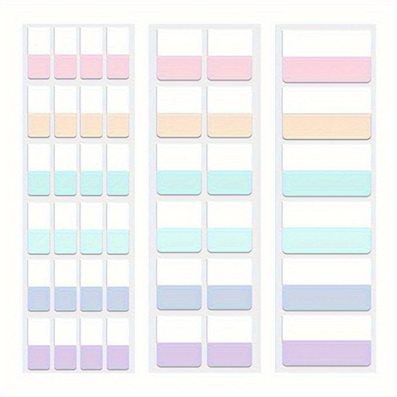 420pcs Sticky Index Tabs File Flags File Index Tabs Writable Page Markers for Labeling Organizing Documents File Folders Books
