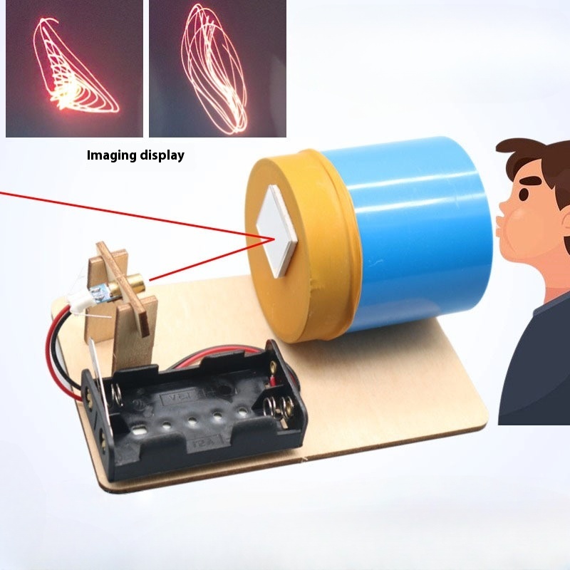 DIY Akustikbildgerät Spaß Wissenschaft Experiment Technologie Kleine Produktion Handmontierte Modelle Lehre Experiment Requisiten