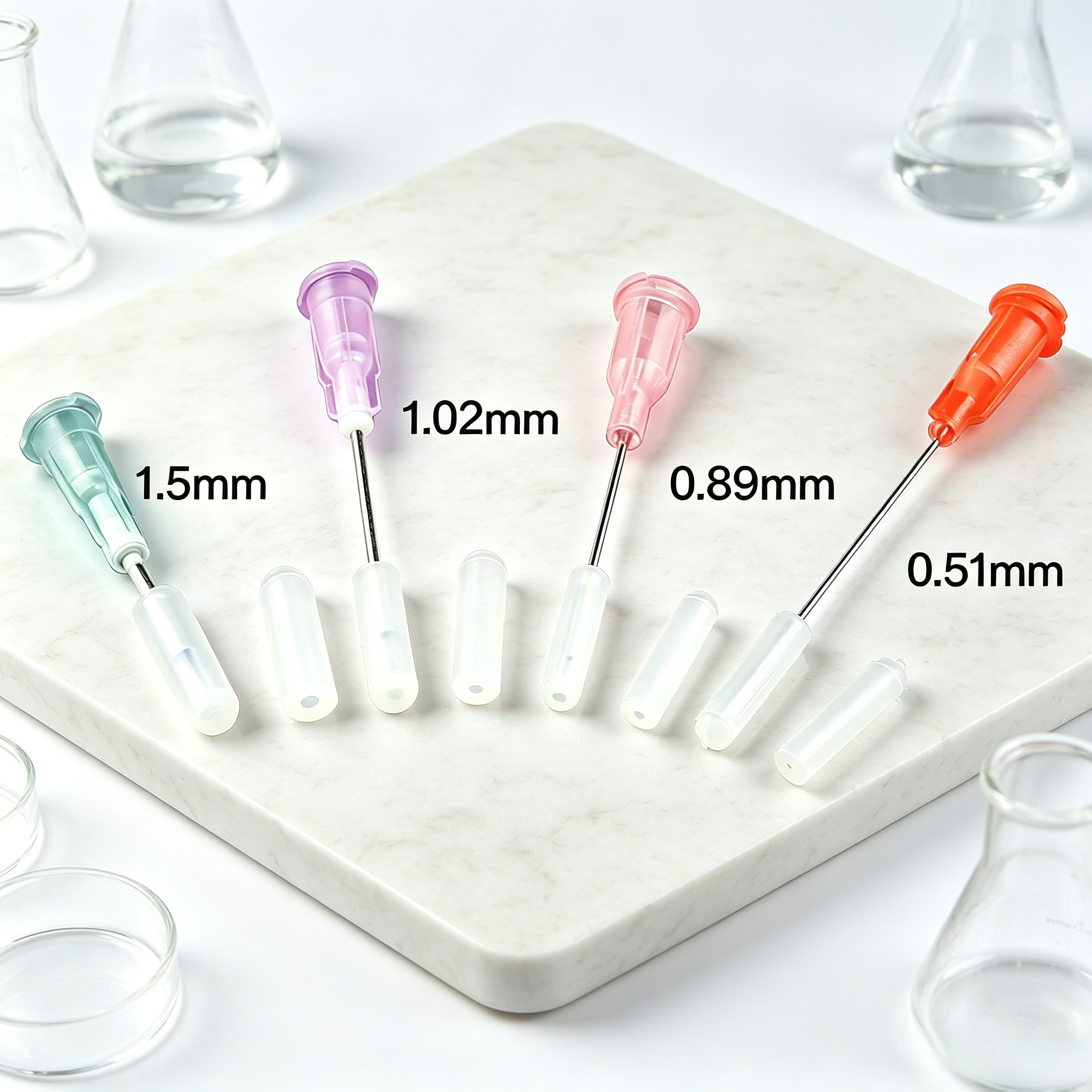 Capa protetora de silicone para agulha de distribuição de cola, 50 peças, tampa de seringa, evita o endurecimento, anti-entupimento, vedação hermética para laboratório