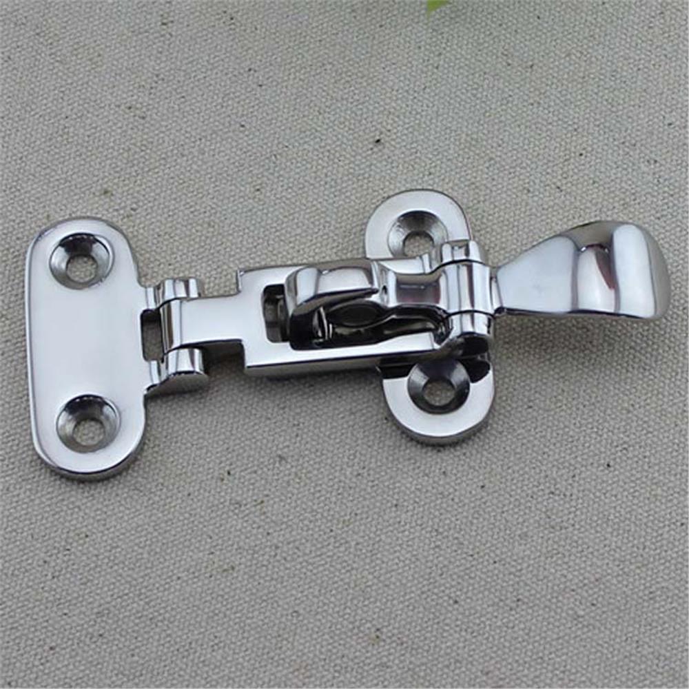 Lock Latch Marine Boat Door Hasp With Padlock Eye Mount Boat Yacht Accessory Stainless Steel Door Hasps Hatch 1pc Boat Lock