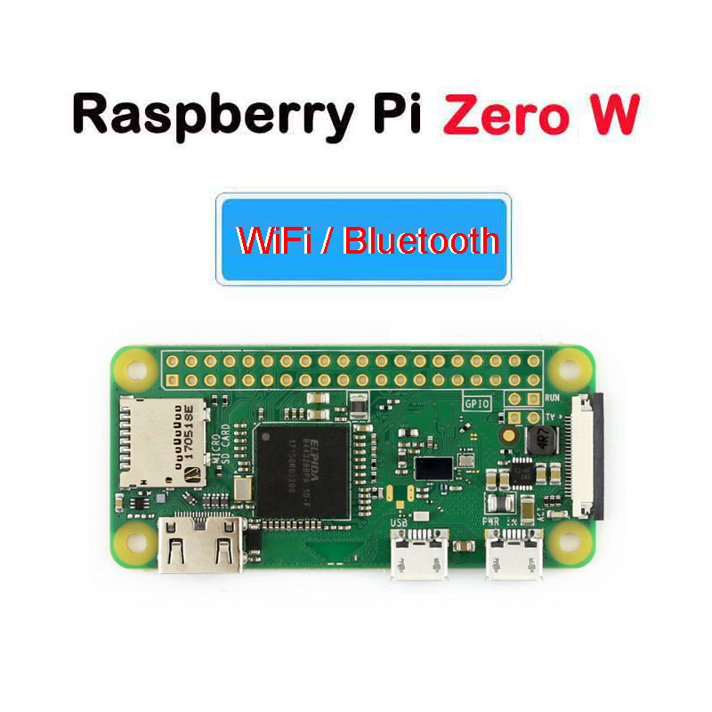 Плата разработки Raspberry Pi Zero W или Zero WH WiFi Bluetooth