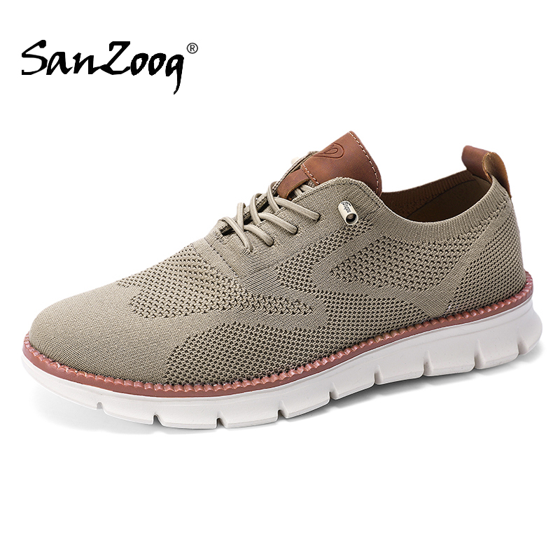 Grande taille 50 51 52 53 54 hommes chaussures en maille élégantes mocassins d'été légers respirants chaussures décontractées sans cuir