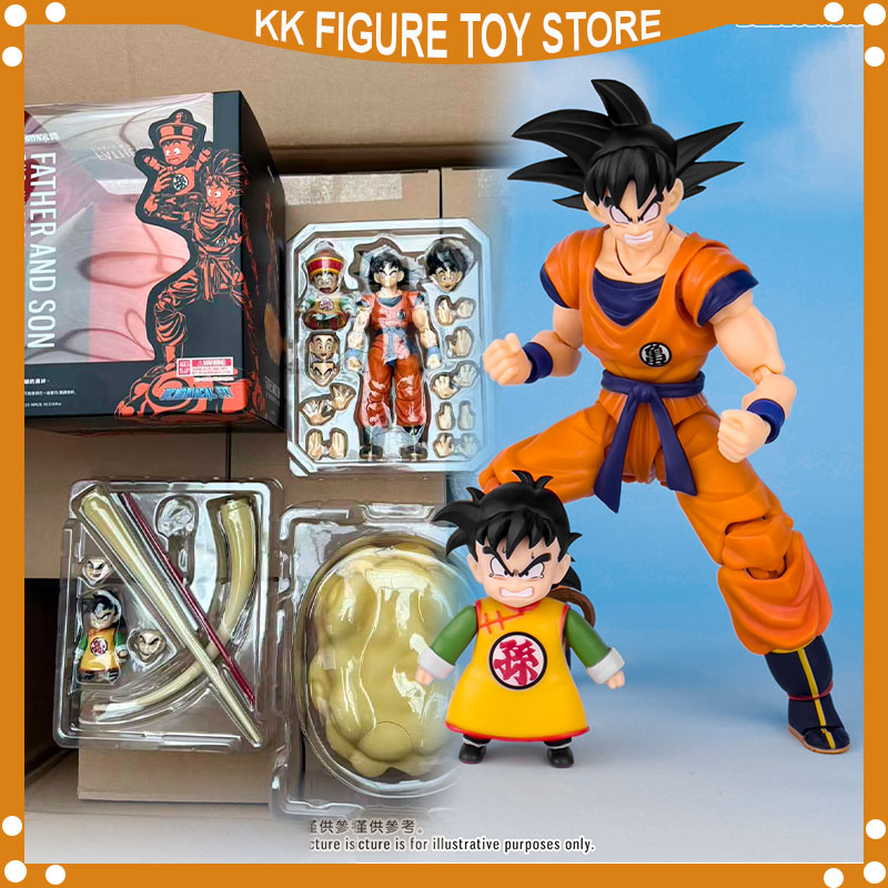 Demoniacal Fit Dragon Ball Super Saiyan Son Goku Son Gohan Vader en Zoon De Onbreekbare Band Anime Actiefiguur 6-inch speelgoed