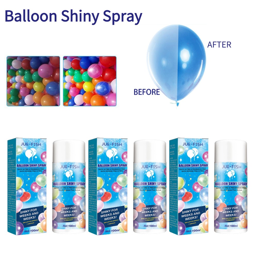 100ml ballon brillant Spray Anti-décoloration polissage restaurer l'atmosphère ballon brillant Spray Ballon améliorer éclaircisseur Ballon Spray