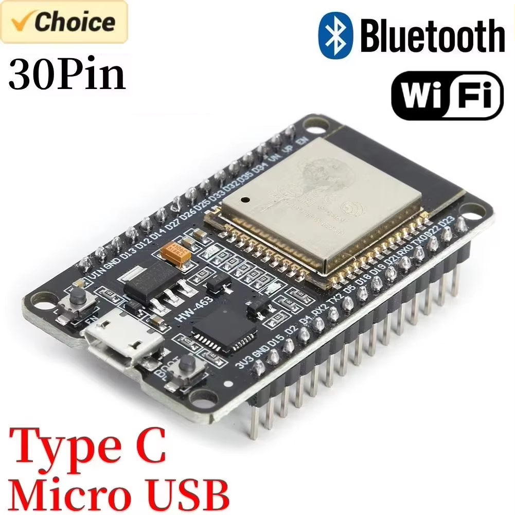 Carte de développement E32, module WiFi + Bluetooth, consommation d'énergie ultra-faible, double cœur, micro USB C