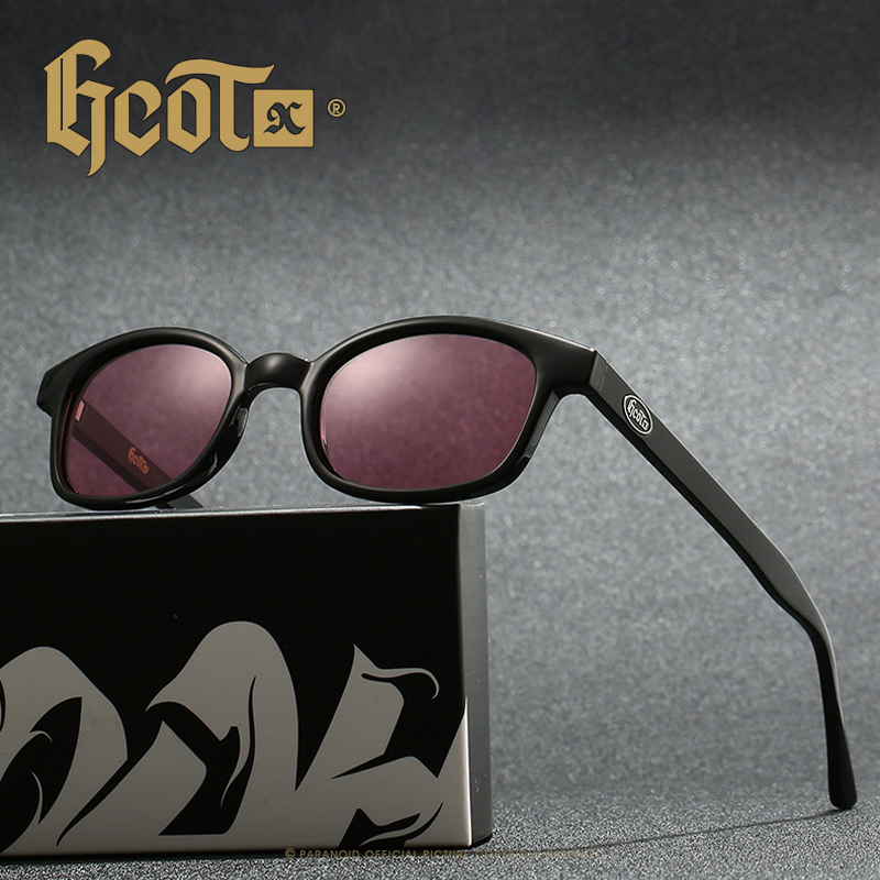 GCOTX Brand Hip Hop Men's Sunglasses Bandit Style West Coast Chaos Son Same Fashion Driving Polarized Glasses Men Outdoor UV400