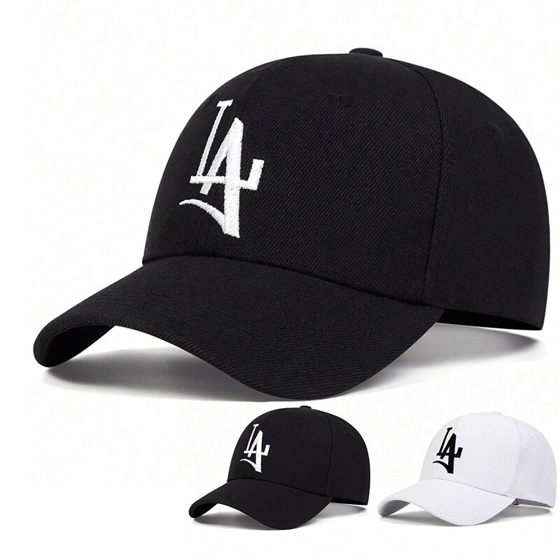 Unisex Personality LA borduurwerk Snapback honkbalpetten lente en herfst outdoor verstelbare casual hoeden zonnescherm hoed
