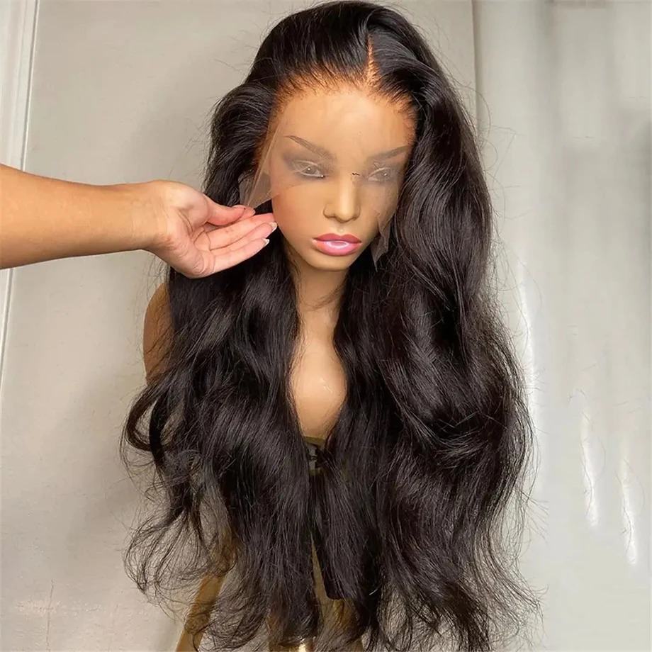 44 inch Body Wave 13x6 Hd Transparant Kant Frontale Menselijk Haar Pruik 360 Braziliaanse Pre Geplukt Kant Voor Vrouwen 13x4 Lace Front Pruiken