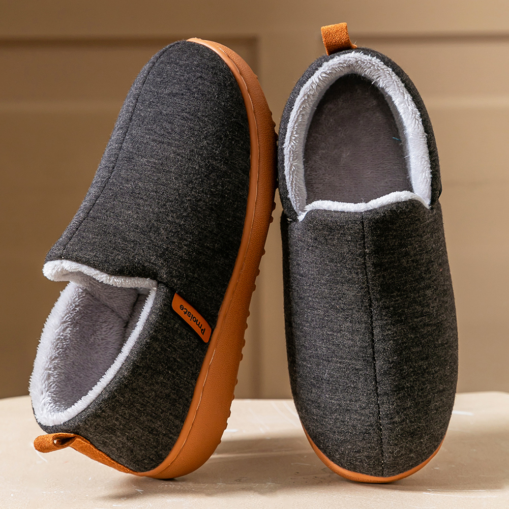 Pmoiste Soft House Boots Slippers Women Comfortable Warm TPR Wedge Memory Foam Designer Home Shoes Winter Indoor High-quality