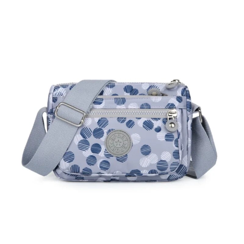 Bolso cruzado oblicuo de nailon nuevo bolso de mujer con bolso de hombro bolso de moda bolso de madre