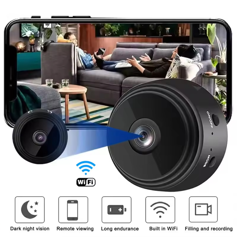 Grabadora inalámbrica Mini videocámaras cámara de videovigilancia cámara wifi A9 Mini cámara IP versión nocturna Micro voz