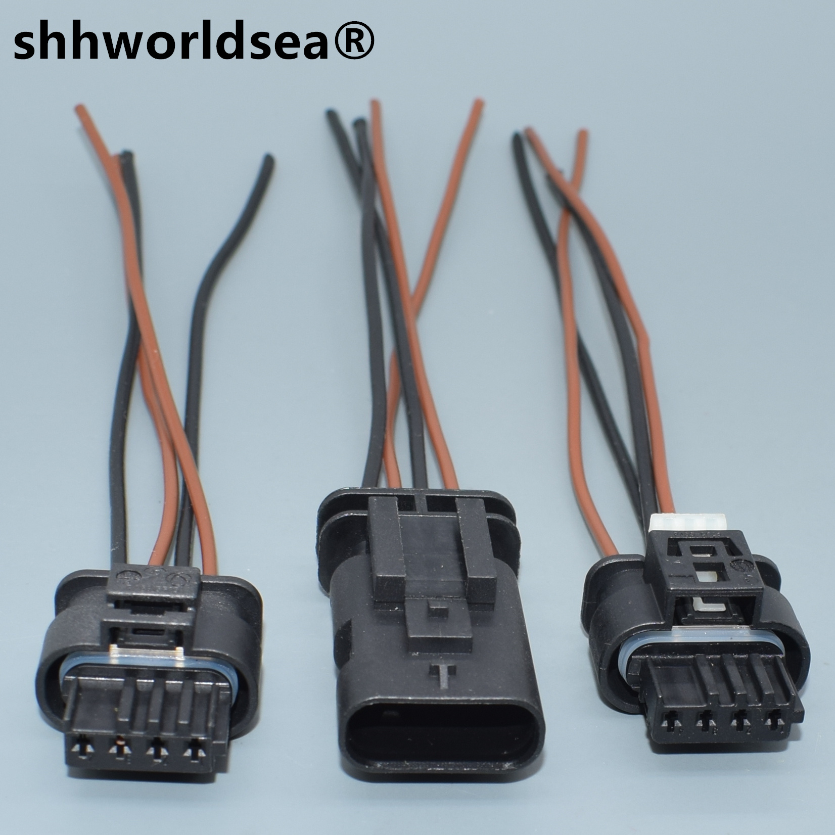 Conector automotriz macho hembra shhworldsea de 4 pines y 1,2 mm para BMW 7549032 -02 872-617-541