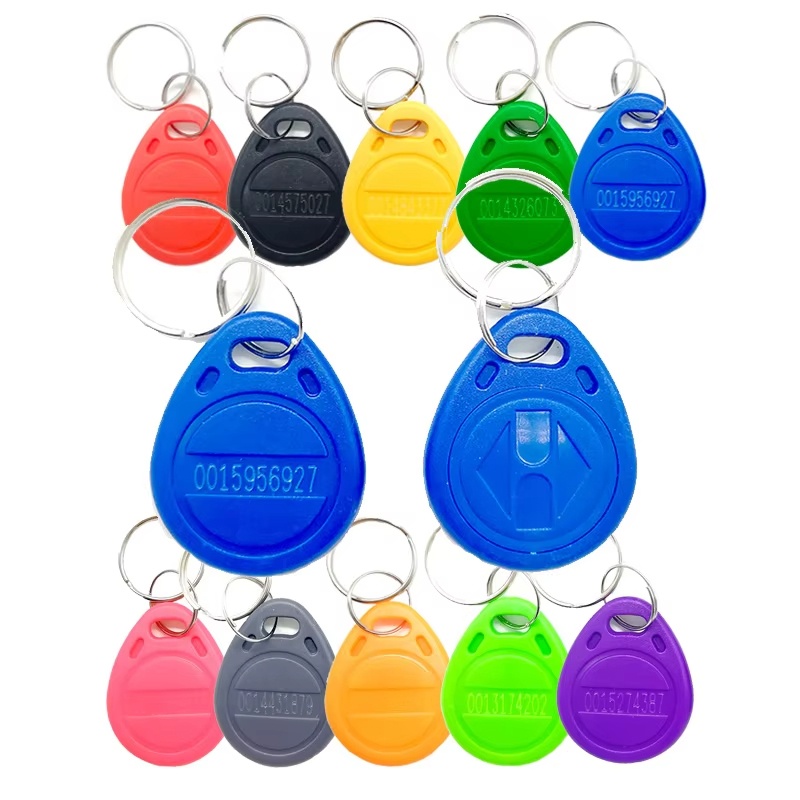 10 szt./20 szt. Breloki sterujące 125 kHz, przepisywalne tagi duplikujące TK4100, karty zbliżeniowe do kopiowania, identyfikatory, pierścienie, klonery RFID, breloki do kluczy